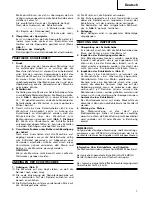 Предварительный просмотр 9 страницы Hitachi G12SA Handling Instructions Manual