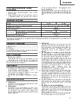 Предварительный просмотр 17 страницы Hitachi G12SA Handling Instructions Manual