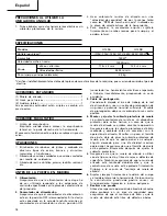 Preview for 20 page of Hitachi G12SA Handling Instructions Manual