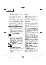 Предварительный просмотр 8 страницы Hitachi G18ST Instruction Manual