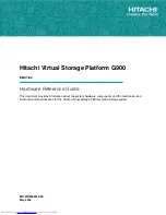 Hitachi G900 Hardware Reference Manual предпросмотр