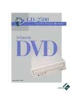 Hitachi GD-2500 Installation Manual preview