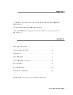 Preview for 2 page of Hitachi GD-2500 Installation Manual