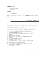 Preview for 10 page of Hitachi GD-2500 Installation Manual