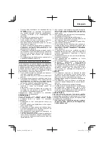 Preview for 31 page of Hitachi GP 10DL Handling Instructions Manual