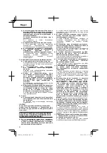 Preview for 52 page of Hitachi GP 10DL Handling Instructions Manual