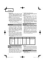 Preview for 12 page of Hitachi GP 13 Handling Instructions Manual