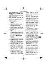 Предварительный просмотр 101 страницы Hitachi GP 2S2 Handling Instructions Manual