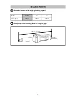 Preview for 4 page of Hitachi GP 2S2 Techical Data And Service Manual