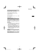 Preview for 35 page of Hitachi GP 3V Handling Instructions Manual