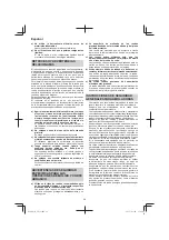 Preview for 38 page of Hitachi GP 3V Handling Instructions Manual