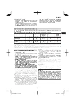 Preview for 41 page of Hitachi GP 3V Handling Instructions Manual