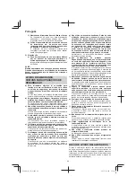 Preview for 44 page of Hitachi GP 3V Handling Instructions Manual