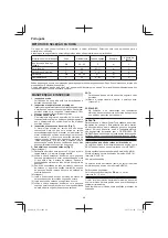 Preview for 48 page of Hitachi GP 3V Handling Instructions Manual