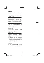 Preview for 55 page of Hitachi GP 3V Handling Instructions Manual