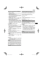 Preview for 61 page of Hitachi GP 3V Handling Instructions Manual