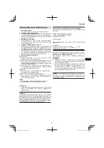 Preview for 67 page of Hitachi GP 3V Handling Instructions Manual