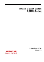 Hitachi GR4000-160E1 Quick Start Manual preview