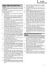 Preview for 7 page of Hitachi H 25PV Handling Instructions Manual