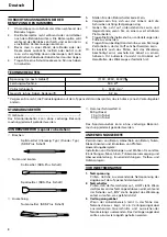 Preview for 12 page of Hitachi H 25PV Handling Instructions Manual