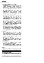 Preview for 14 page of Hitachi H 25PV Handling Instructions Manual