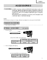 Предварительный просмотр 15 страницы Hitachi H 30PV Safety Instructions And Instruction Manual