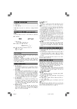 Preview for 6 page of Hitachi H 41 Handling Instructions Manual