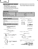 Предварительный просмотр 6 страницы Hitachi H 41SA Handling Instructions Manual