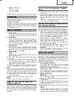 Preview for 7 page of Hitachi H 41SA Handling Instructions Manual