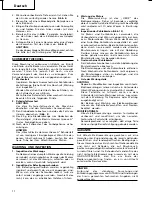 Предварительный просмотр 12 страницы Hitachi H 41SA Handling Instructions Manual