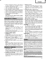 Предварительный просмотр 17 страницы Hitachi H 41SA Handling Instructions Manual