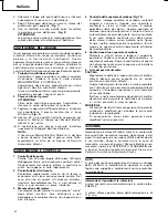 Предварительный просмотр 22 страницы Hitachi H 41SA Handling Instructions Manual