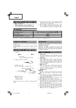 Preview for 6 page of Hitachi H 41SC Handling Instructions Manual