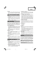 Предварительный просмотр 7 страницы Hitachi H 41SC Handling Instructions Manual