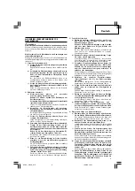 Preview for 9 page of Hitachi H 41SC Handling Instructions Manual