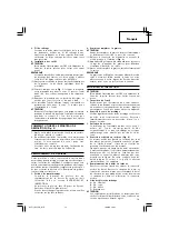 Предварительный просмотр 15 страницы Hitachi H 41SC Handling Instructions Manual