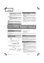 Предварительный просмотр 30 страницы Hitachi H 41SC Handling Instructions Manual