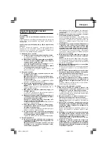 Предварительный просмотр 33 страницы Hitachi H 41SC Handling Instructions Manual