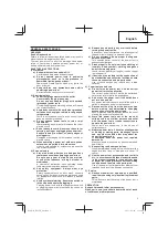 Preview for 3 page of Hitachi H 41SD Handling Instructions Manual