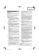 Preview for 13 page of Hitachi H 41SD Handling Instructions Manual