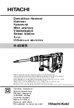 Preview for 2 page of Hitachi H 45M R Handling Instructions Manual