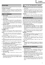 Preview for 7 page of Hitachi H 45M R Handling Instructions Manual