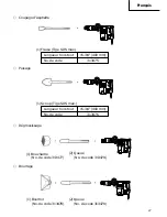 Предварительный просмотр 27 страницы Hitachi H 45MA Instruction Manual And Safety Instructions