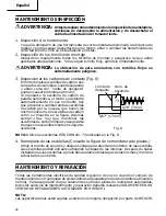 Preview for 46 page of Hitachi H 45MA Instruction Manual And Safety Instructions