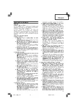 Предварительный просмотр 32 страницы Hitachi H 60KA Handling Instructions Manual