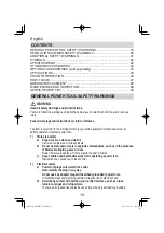 Preview for 18 page of Hitachi H 60ME Handling Instructions Manual