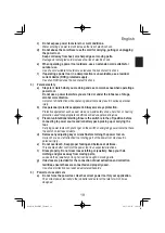 Preview for 19 page of Hitachi H 60ME Handling Instructions Manual