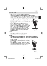 Preview for 27 page of Hitachi H 60ME Handling Instructions Manual