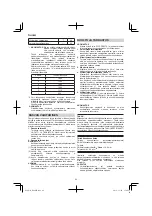 Предварительный просмотр 44 страницы Hitachi H 60MRV Handling Instructions Manual