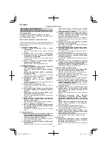 Предварительный просмотр 86 страницы Hitachi H 60MRV Handling Instructions Manual